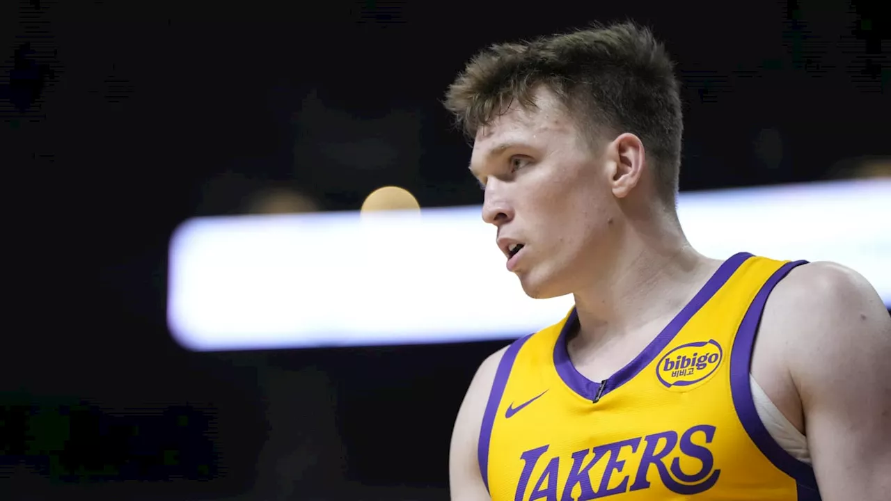 Los Angeles Lakers Rookie Dalton Knecht See Debut Set Against Timberwolves