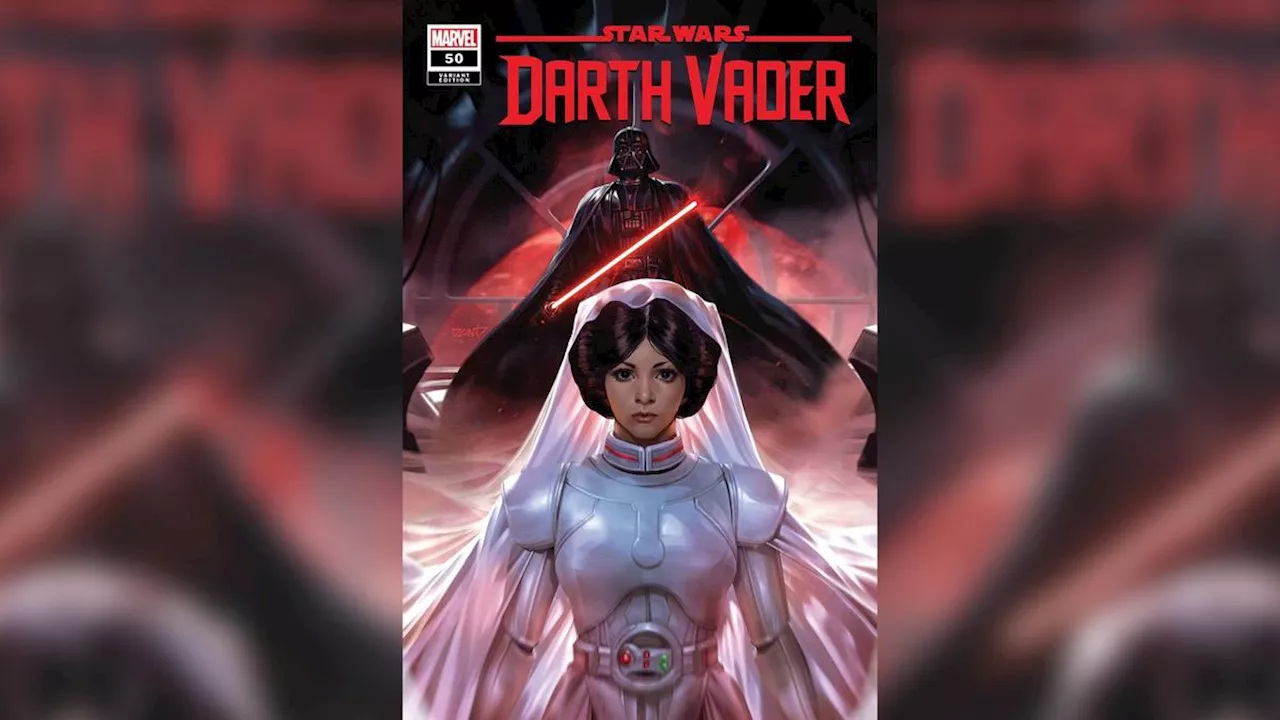 Marvel's Darth Vader and Princess Leia rule the galaxy as father and daughter