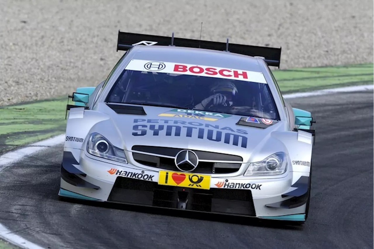 Das DTM Mercedes AMG C-Coupé