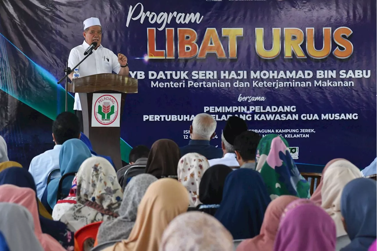 Prolonged dry spell impacting Kelantan's rice yield this year, says Mohamad Sabu