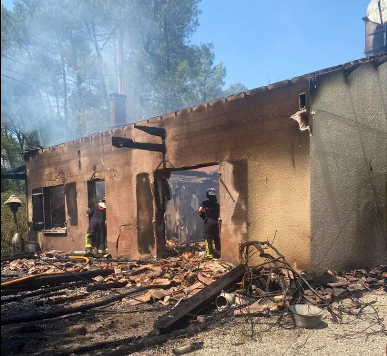 Lot-et-Garonne : un incendie ravage une maison à Casteljaloux