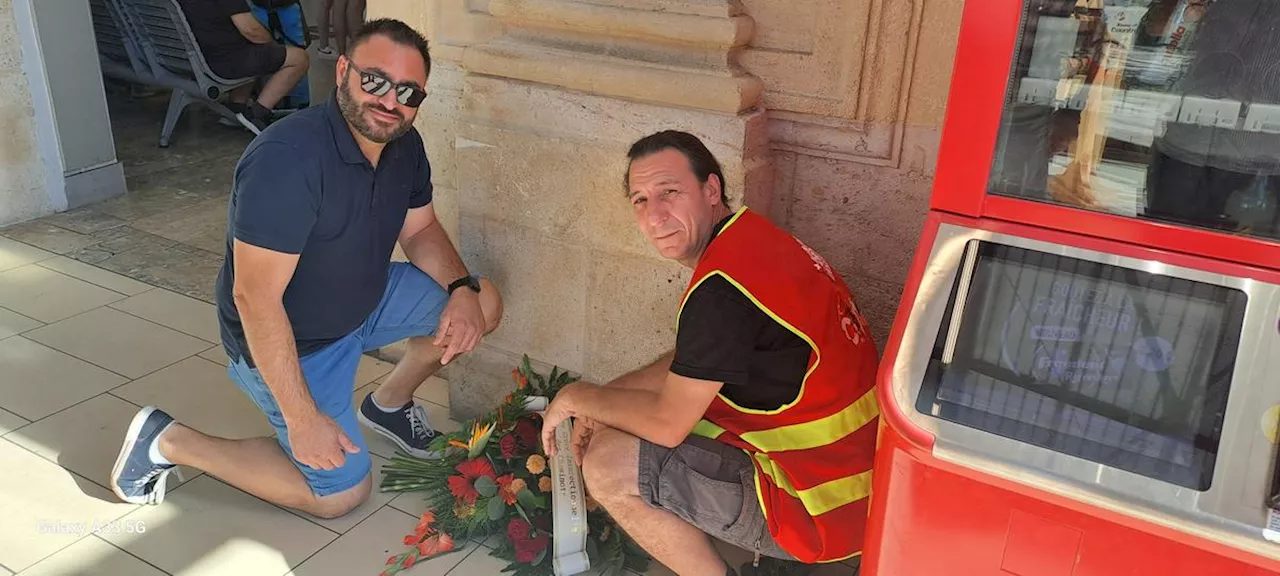 Qu’est-il arrivé à la gerbe commémorative déposée à la gare d’Agen ?