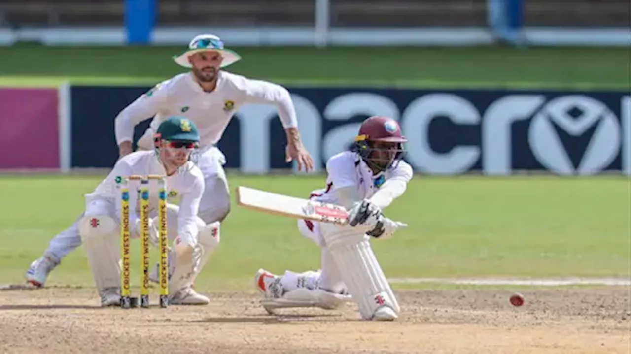 Weather and Athinaze deny SA victory as first test ends in draw