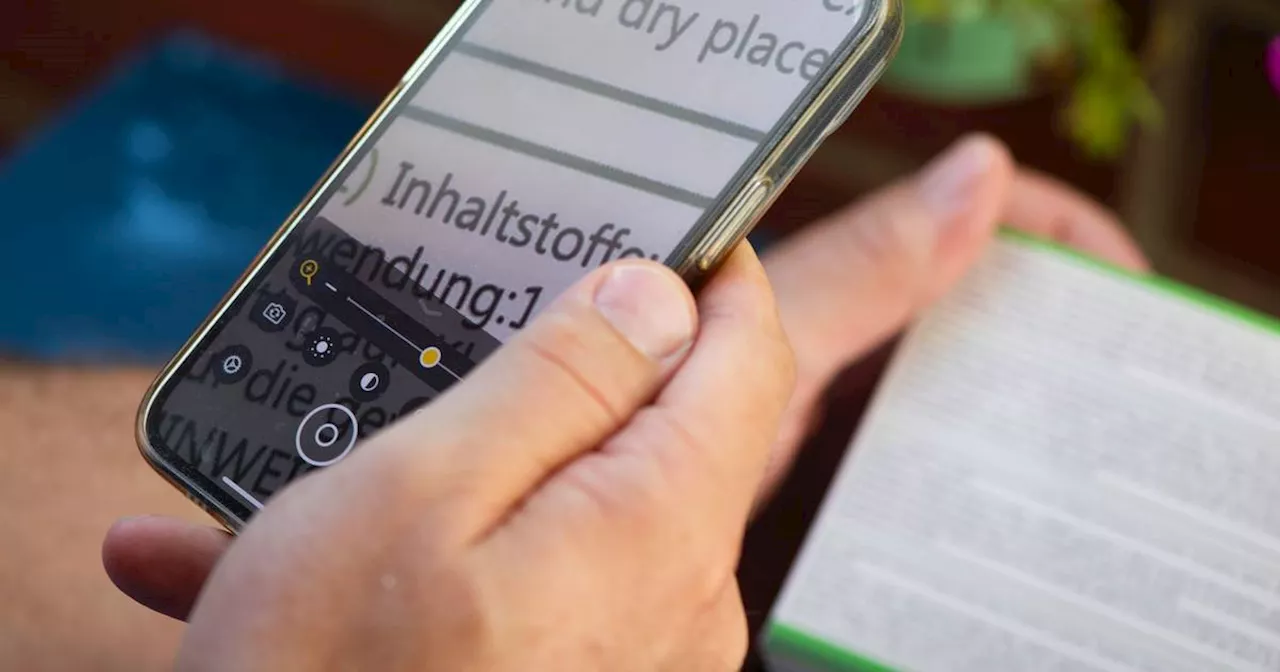 iPhone als Vergrößerungsglas: So nutzen Sie die Lupe-App