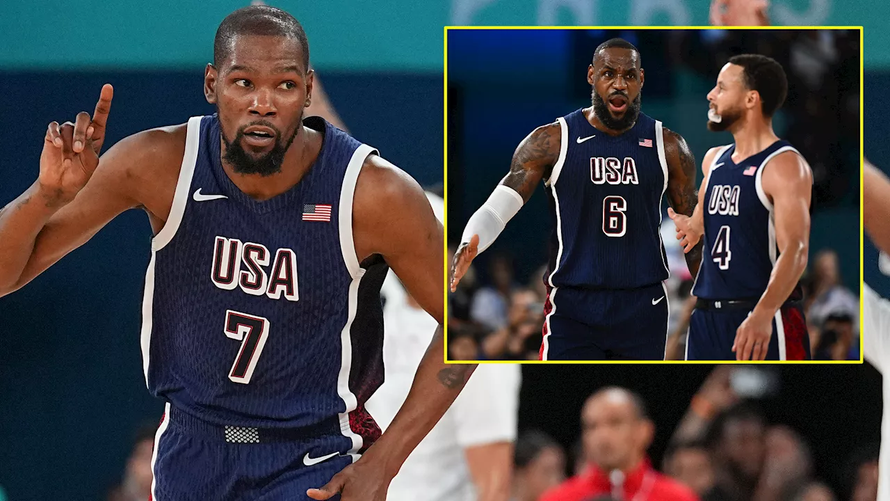 Kevin Durant creates Olympic history with four gold medals as Slim Reaper reminds world why he’s NBA’s mos...