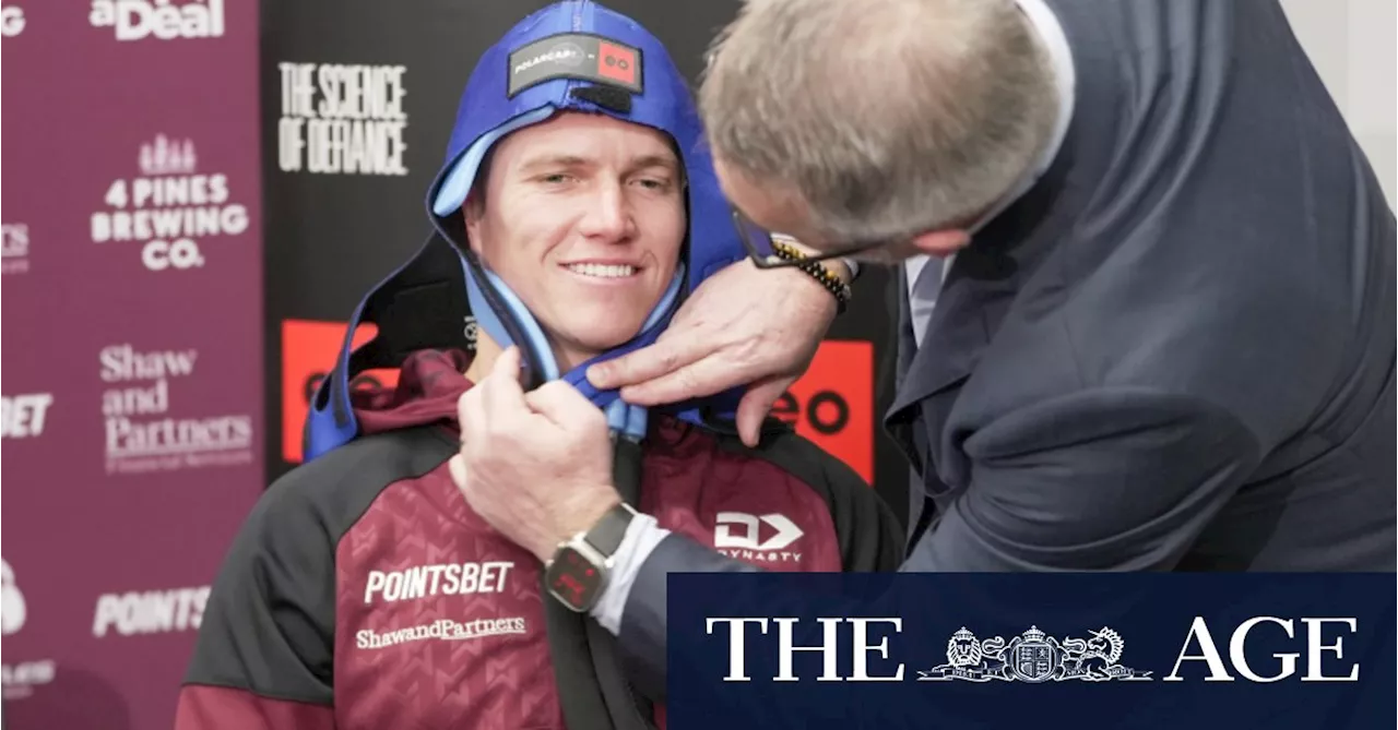 Can this $10k ‘headgear with an esky’ really reduce concussion symptoms?