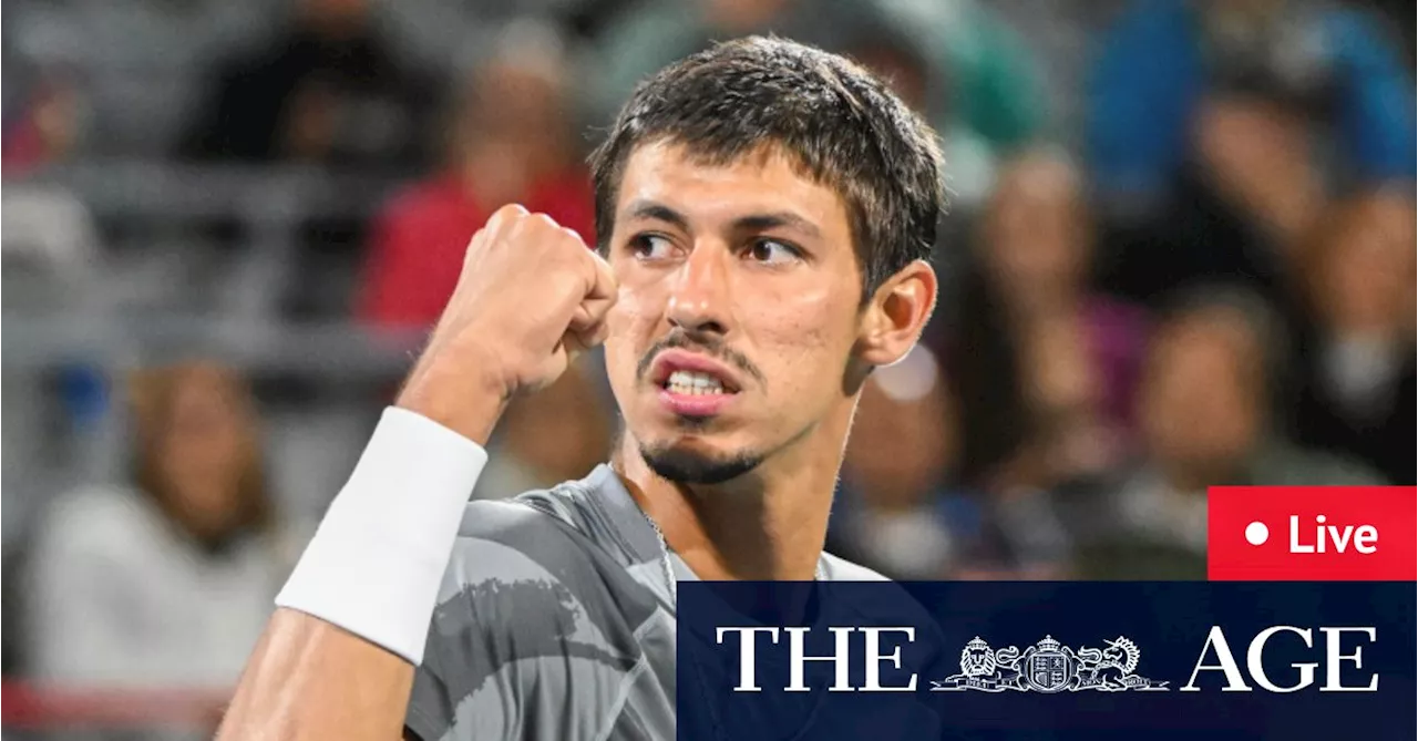 LIVE: Montreal Masters 1000 final Australian Alexei Popyrin v Andrey Rublev