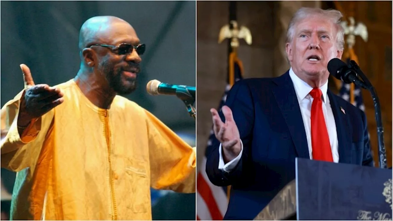 Isaac Hayes' family is suing Donald Trump over use of 'Hold On I'm Coming'