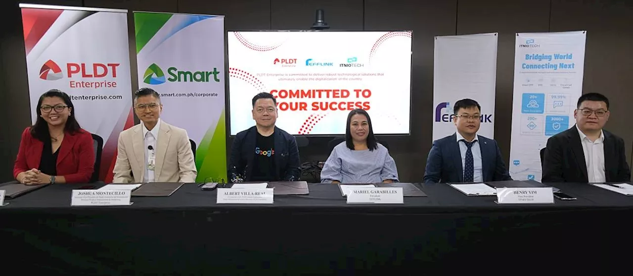 PLDT Enterprise, Efflink OPC partner to enhance communication solutions