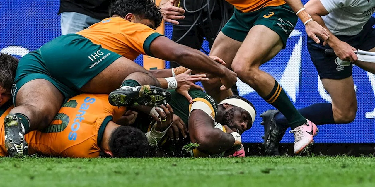 What time is kick off for Springboks v Wallabies in Perth?