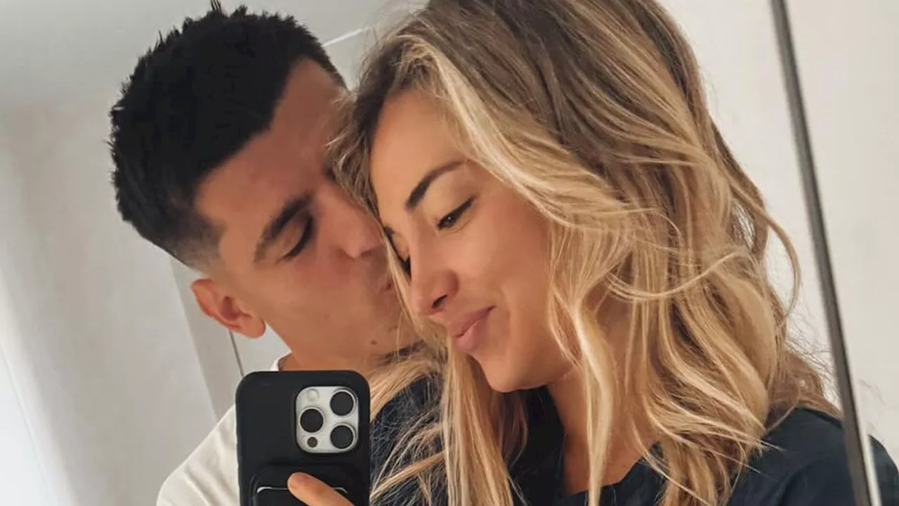 Ex-Chelsea striker Alvaro Morata confirms split from stunning wife Alice Campello as pair release damning...