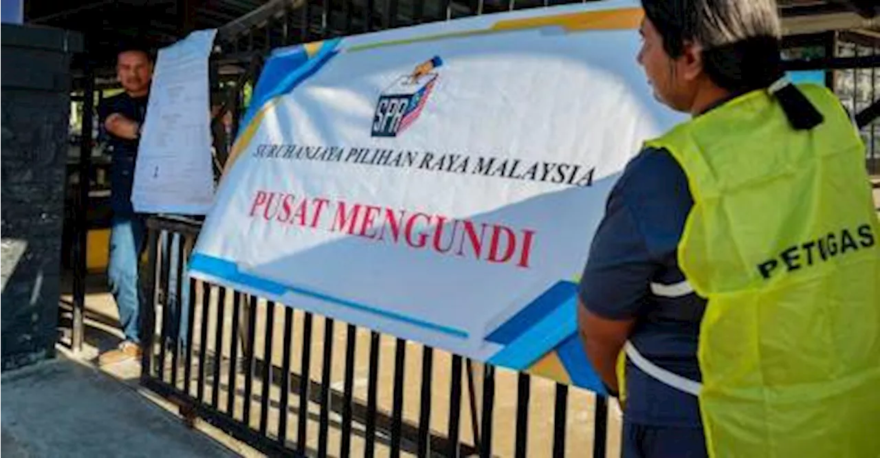 PRK Nenggiri: Enam pusat mengundi akan ditutup awal Sabtu ini