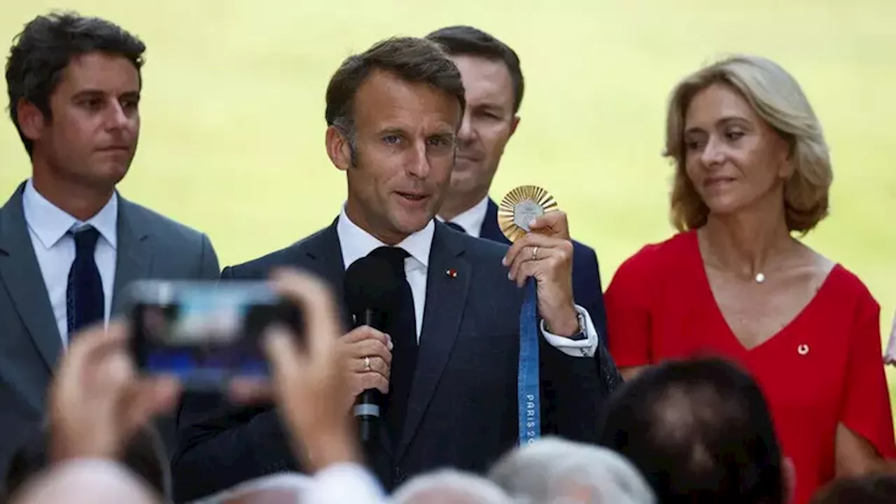 El presidente francés, Emmanuel Macron, considera que Paris 2024 fue un éxito