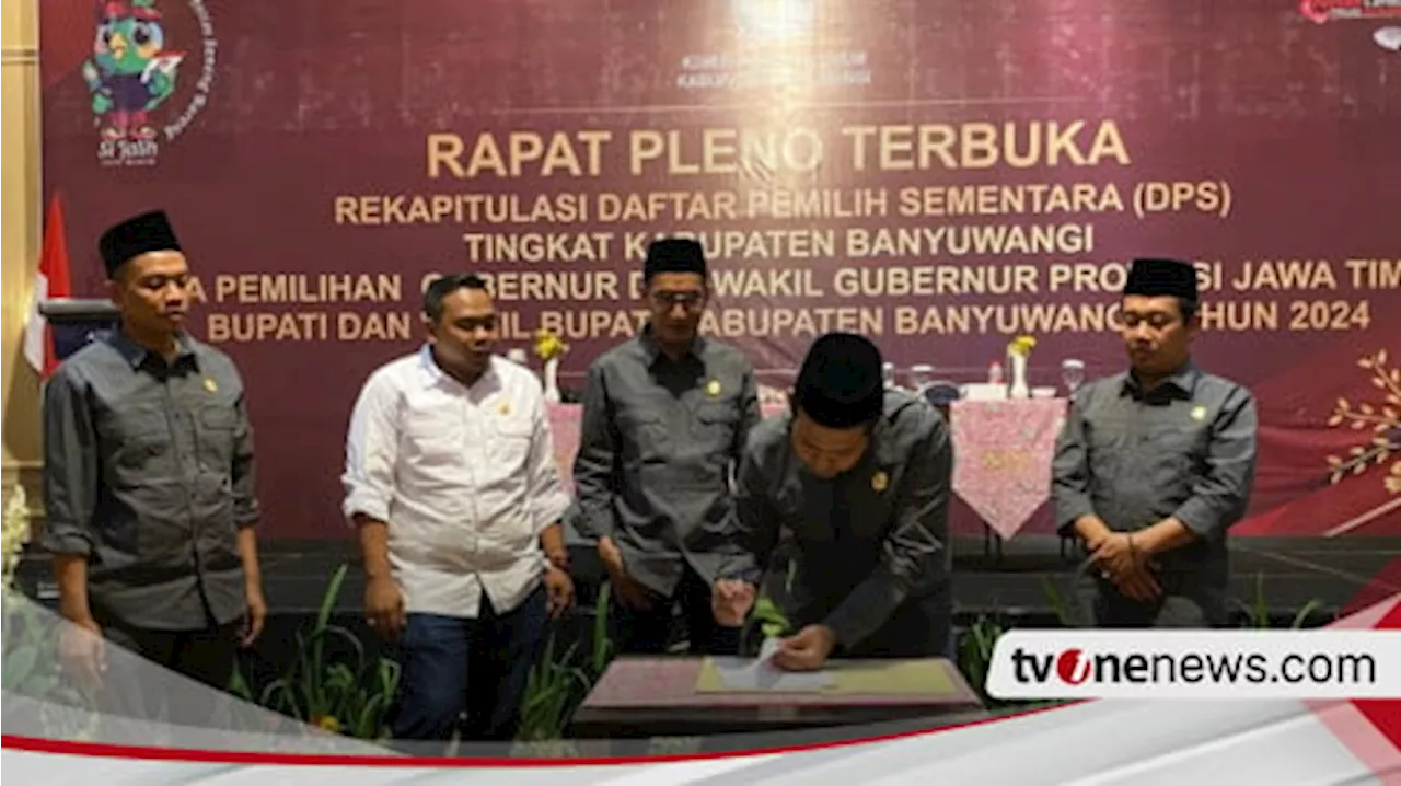 1350 Juta Orang Tercatat di DPS Pilkada Banyuwangi