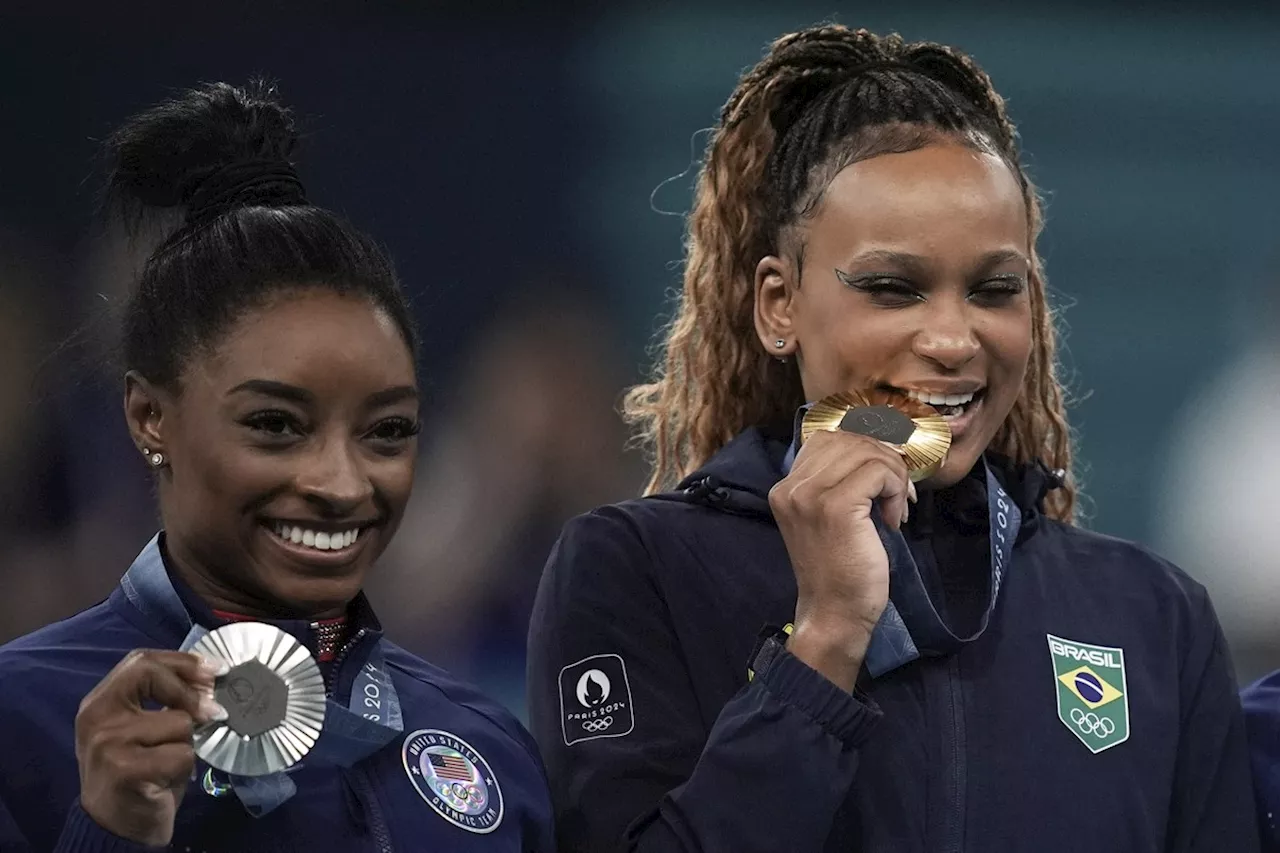 Rebeca Andrade supera Simone Biles e lidera o ranking de atletas com novos seguidores nas redes sociais