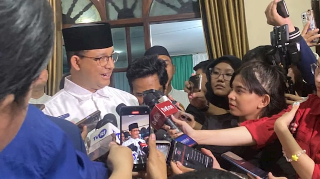 Anies Kaget Dengar Kabar PKS Beri Tenggat Waktu untuk Cari Koalisi Pilgub DKI