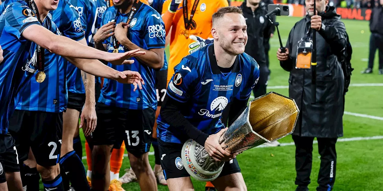 Atalanta laat Koopmeiners thuis: Bakker en De Roon wel mee voor Super Cup-duel