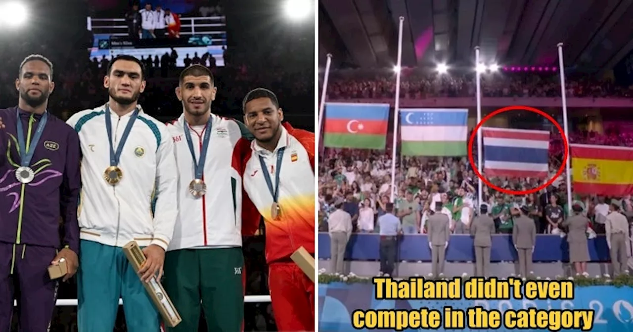 Olympics Wrongly Raised Thailand's Flag Instead of Tajikistan's During Boxing Medal Ceremony