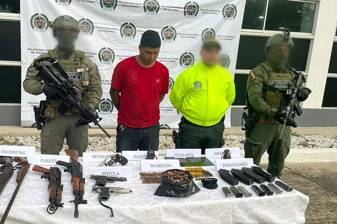 En operativo conjunto autoridades dieron duro golpe al Clan del Golfo en el Magdalena