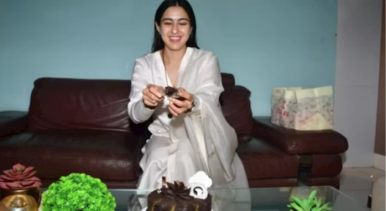 A moment of love: Sara Ali Khan receives gratifying birthday surprise from paparazzi