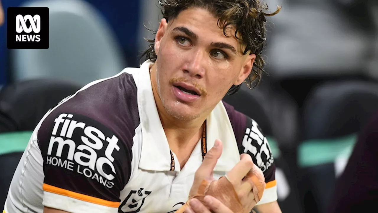 Brisbane Broncos fullback Reece Walsh suffered hand fracture in NRL win over North Queensland Cowboys