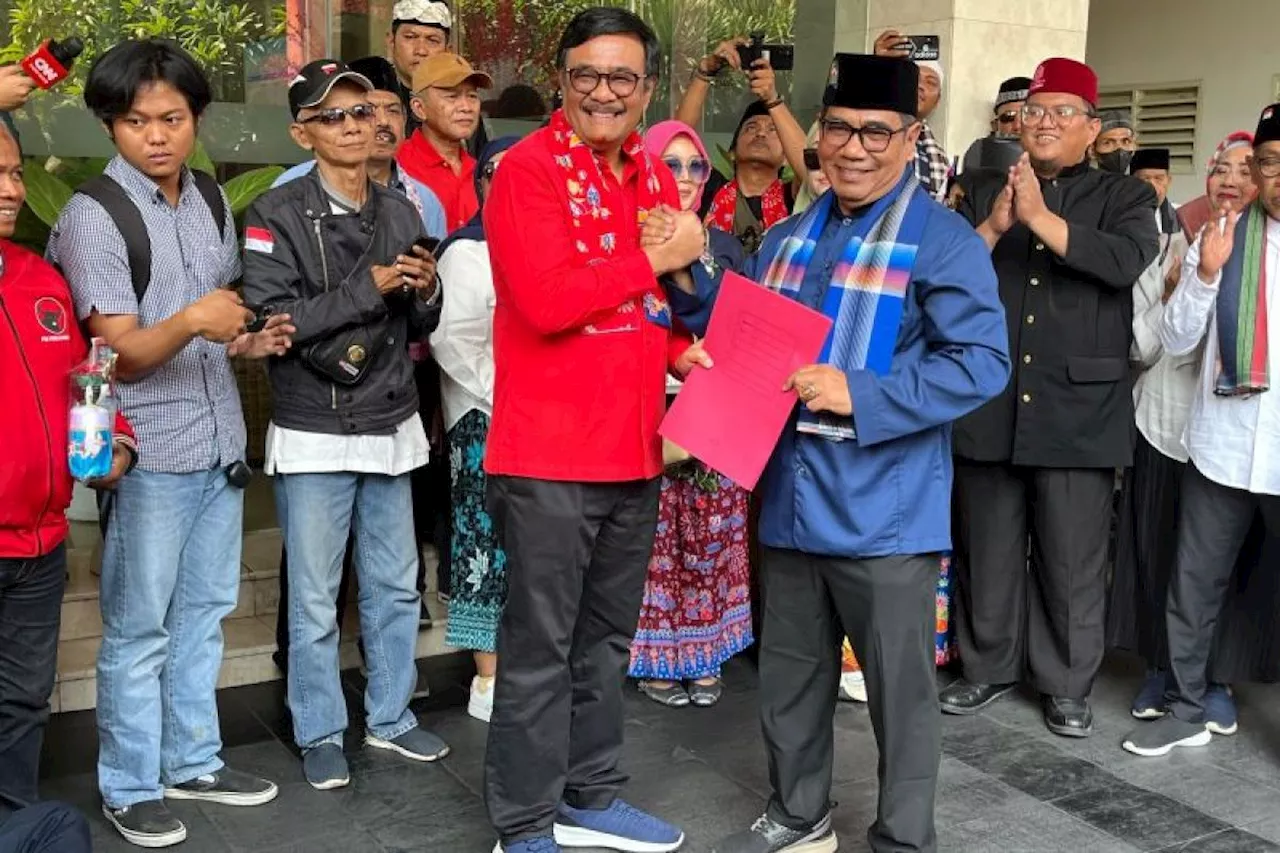 Masyarakat Betawi sambangi PDIP harap usung Anies di Pilkada Jakarta