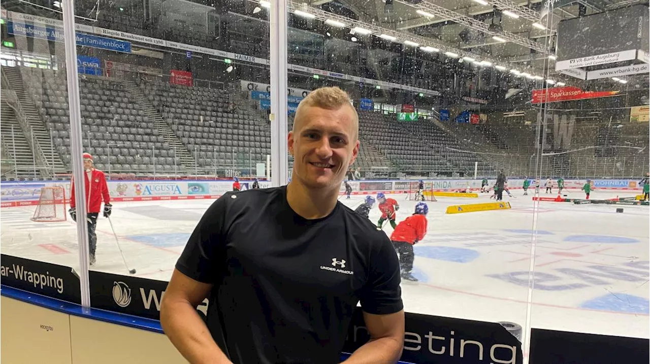 NHL-Profi trainiert in Augsburg: Die besondere Frühschicht von Nico Sturm