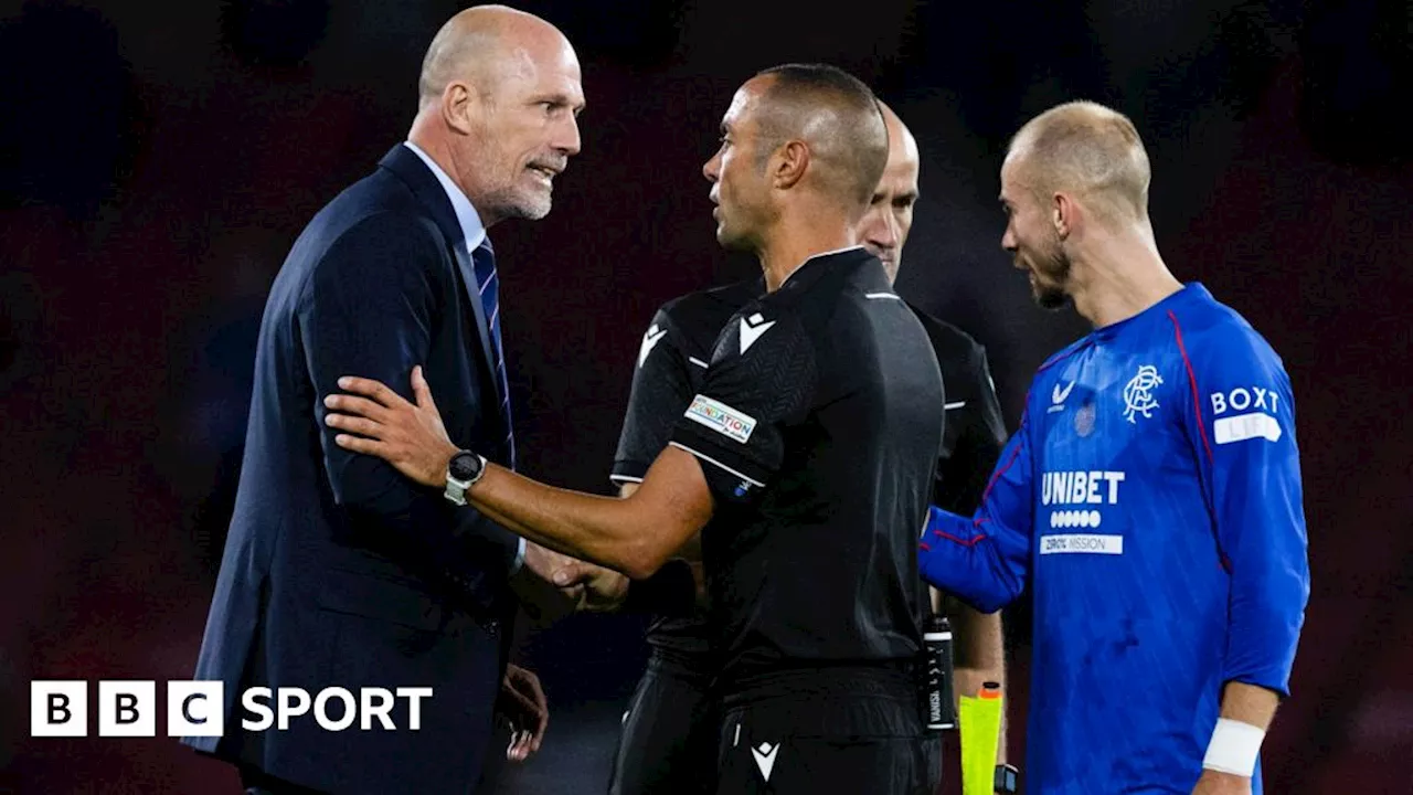 Rangers 0-2 Dynamo Kyiv (1-3): Pundits brand red card a disgrace