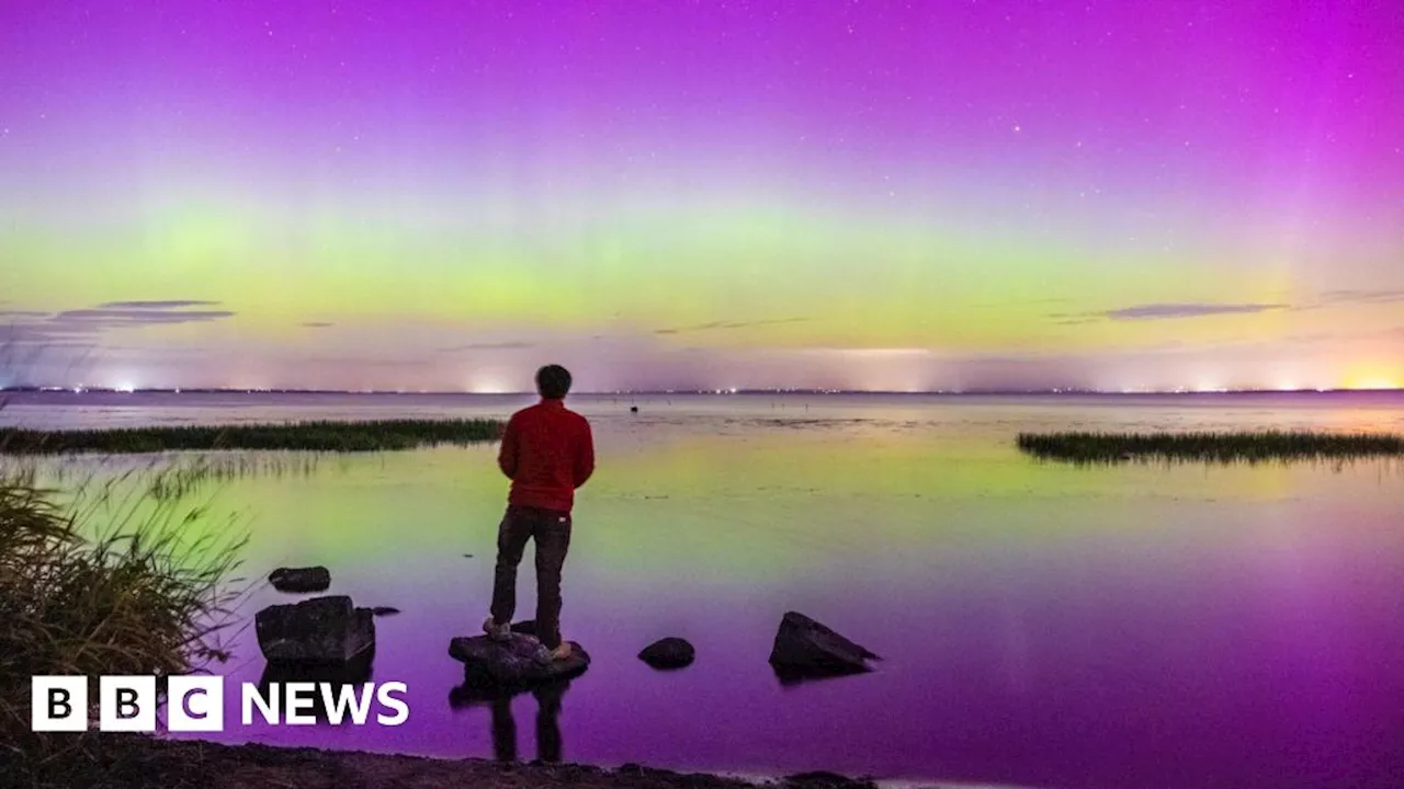 Northern Lights: Spectacular display lights up Irish skies