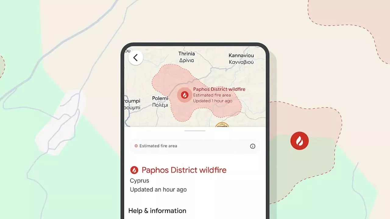 Google Maps: comment vérifier l’étendue d’un feu de forêt en temps réel