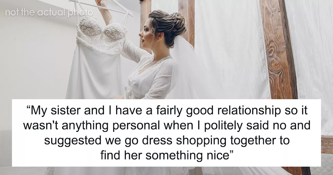 'Hide Your Dress, Please': Folks Shocked By Woman Demanding Sis Let Her Borrow Custom Wedding Dress