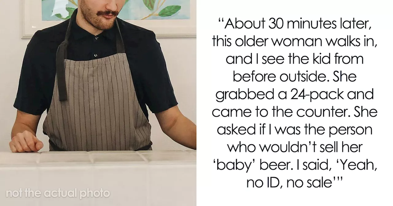 Simple ID Check Leads To Heated Confrontation With Entitled Karen Trying To Buy Her “Baby” Beer