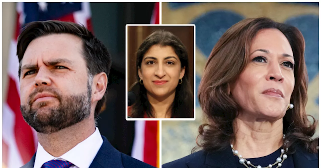 JD Vance Defends FTC Trust-Buster Lina Khan Against Kamala Harris’s Billionaire Donors