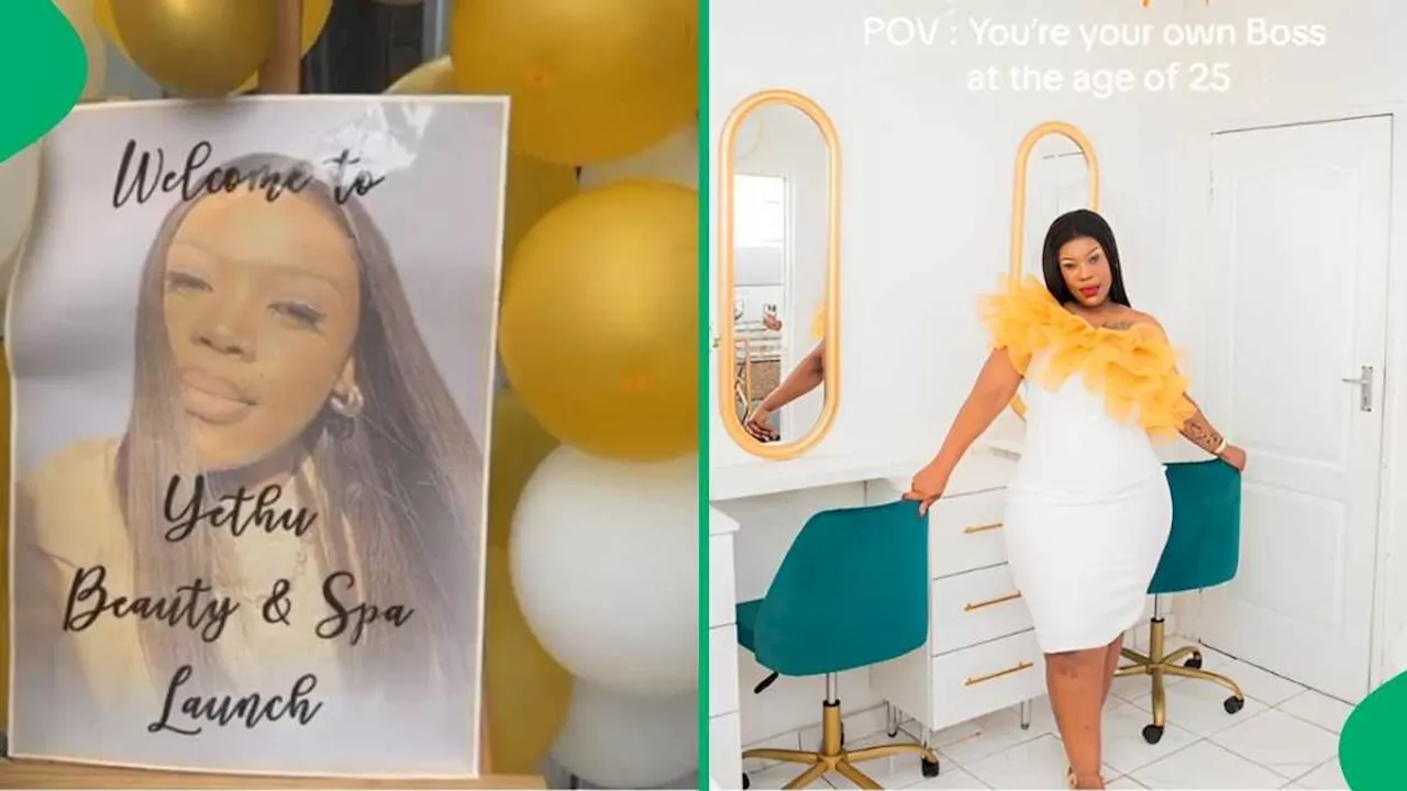 Khayelitsha woman opens chic salon, wows TikTok with stunning transformation