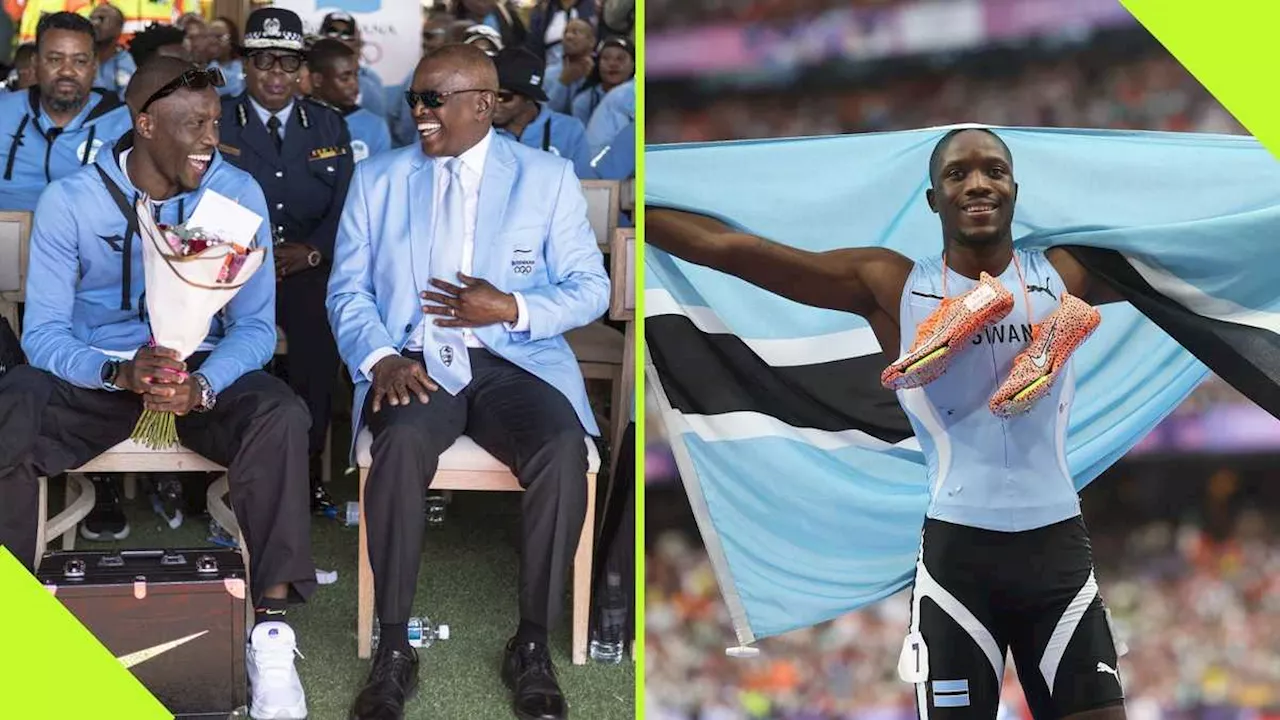 Letsile Tebogo Returns to Heroic Welcome in Botswana After Olympics Success