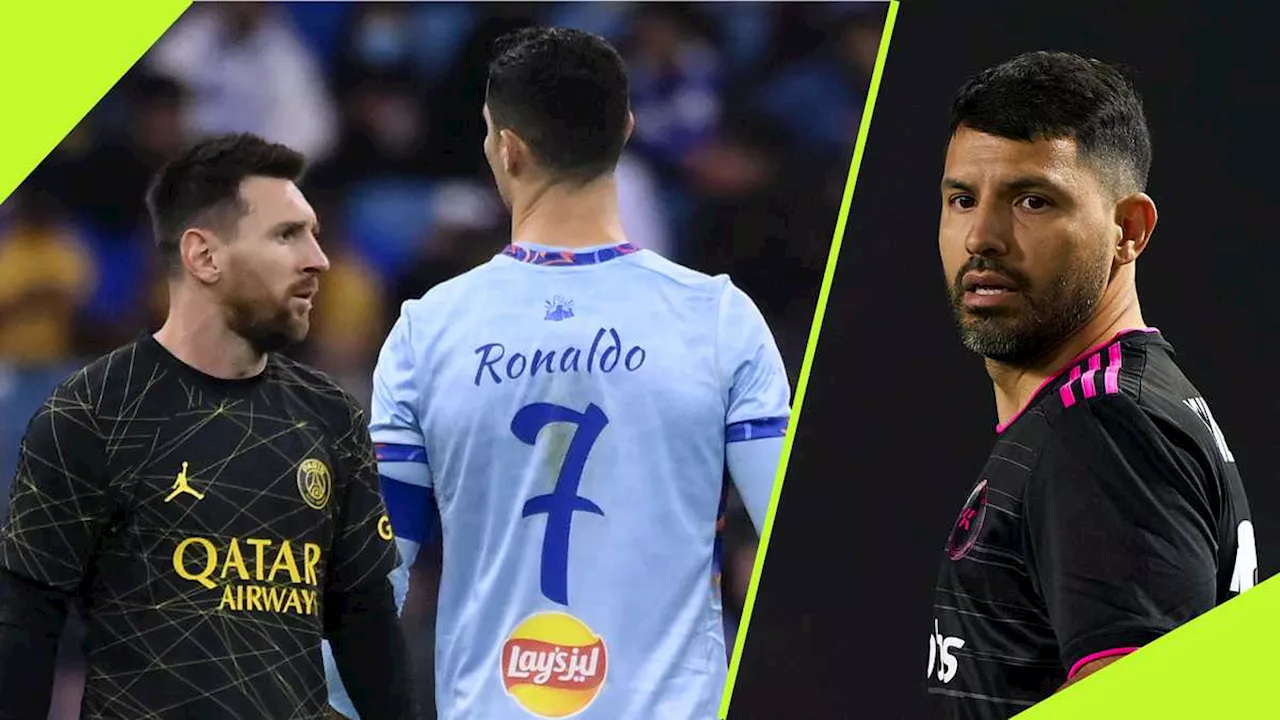 Ronaldo vs Messi: Aguero’s Bodyguard Names Unexpected Choice in GOAT Debate