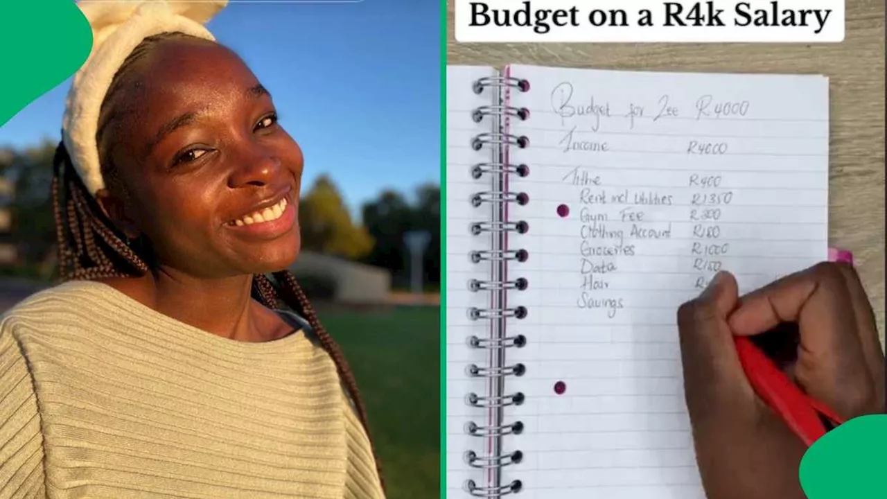 South African Woman’s R4k Monthly Budget Sparks Online Debate