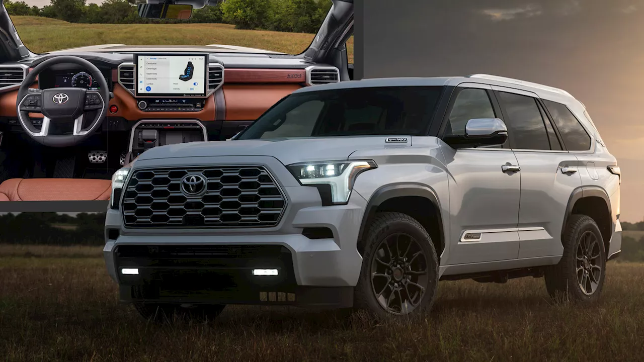 2025 Toyota Sequoia Gains Texas-Inspired 1794 Edition, Huge Price Hikes On Top Trims