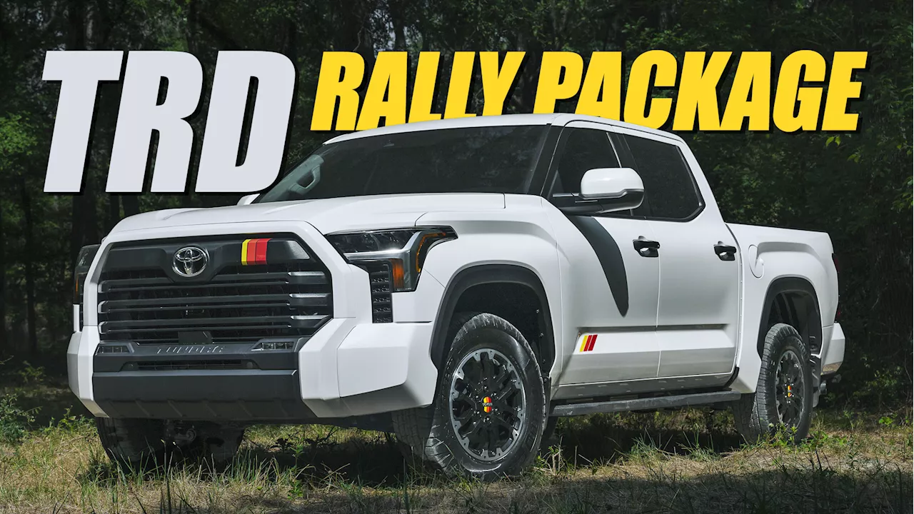 2025 Toyota Tundra Gains Baja-Inspired TRD Rally Package And Massaging Seats