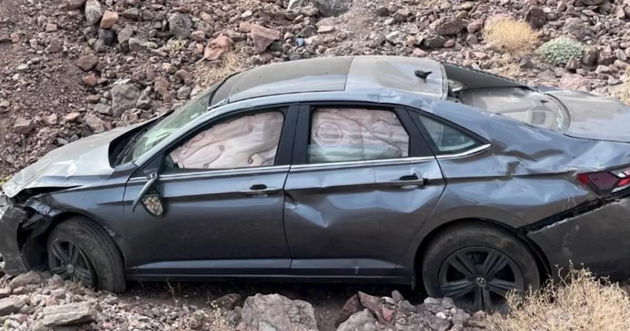 Man drives off embankment, dies of heat exposure in Death Valley National Park