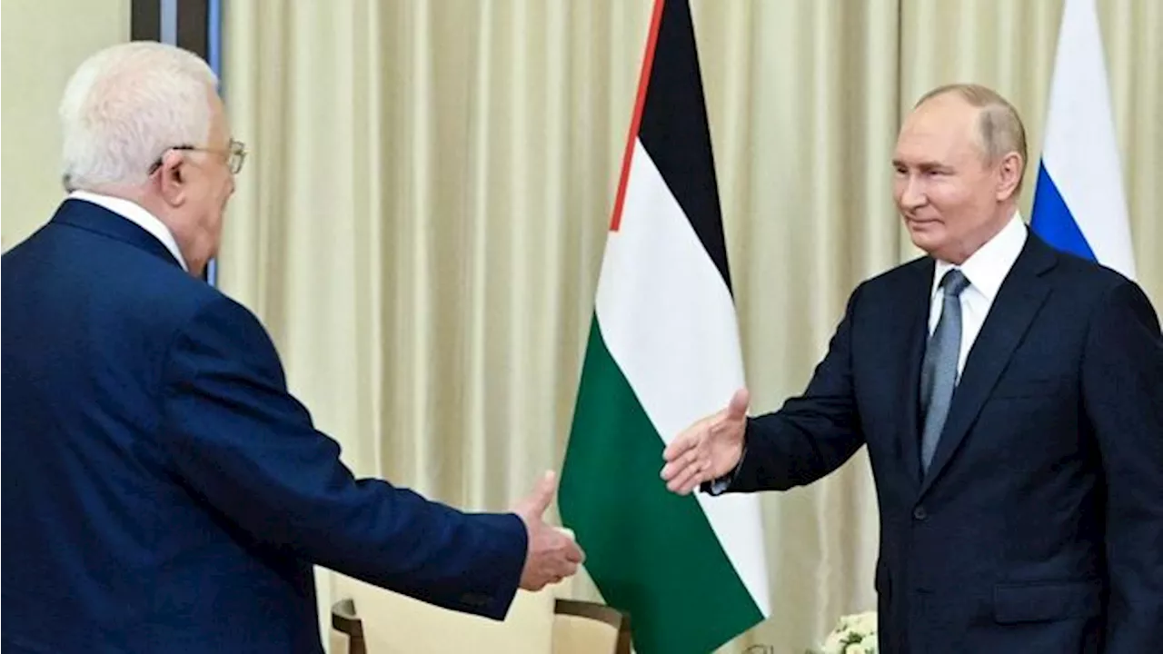 Detik-Detik Putin Temui Mahmoud Abbas, Rusia Terjun di Perang Arab?