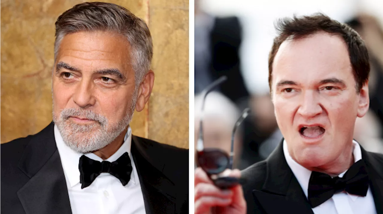 George Clooney revela irritação com Quentin Tarantino: “Me xingou”