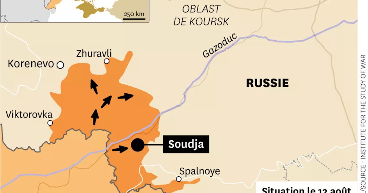 Assaut ukrainien en Russie : la prise de Soudja avive le nationalisme de Kiev