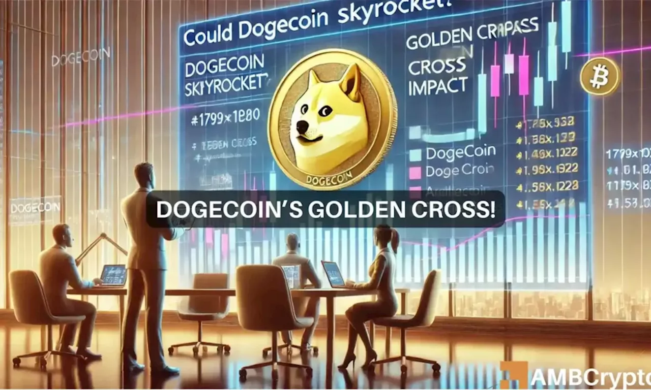 Dogecoin alert: A ‘Golden Cross’ on price chart means DOGE will…