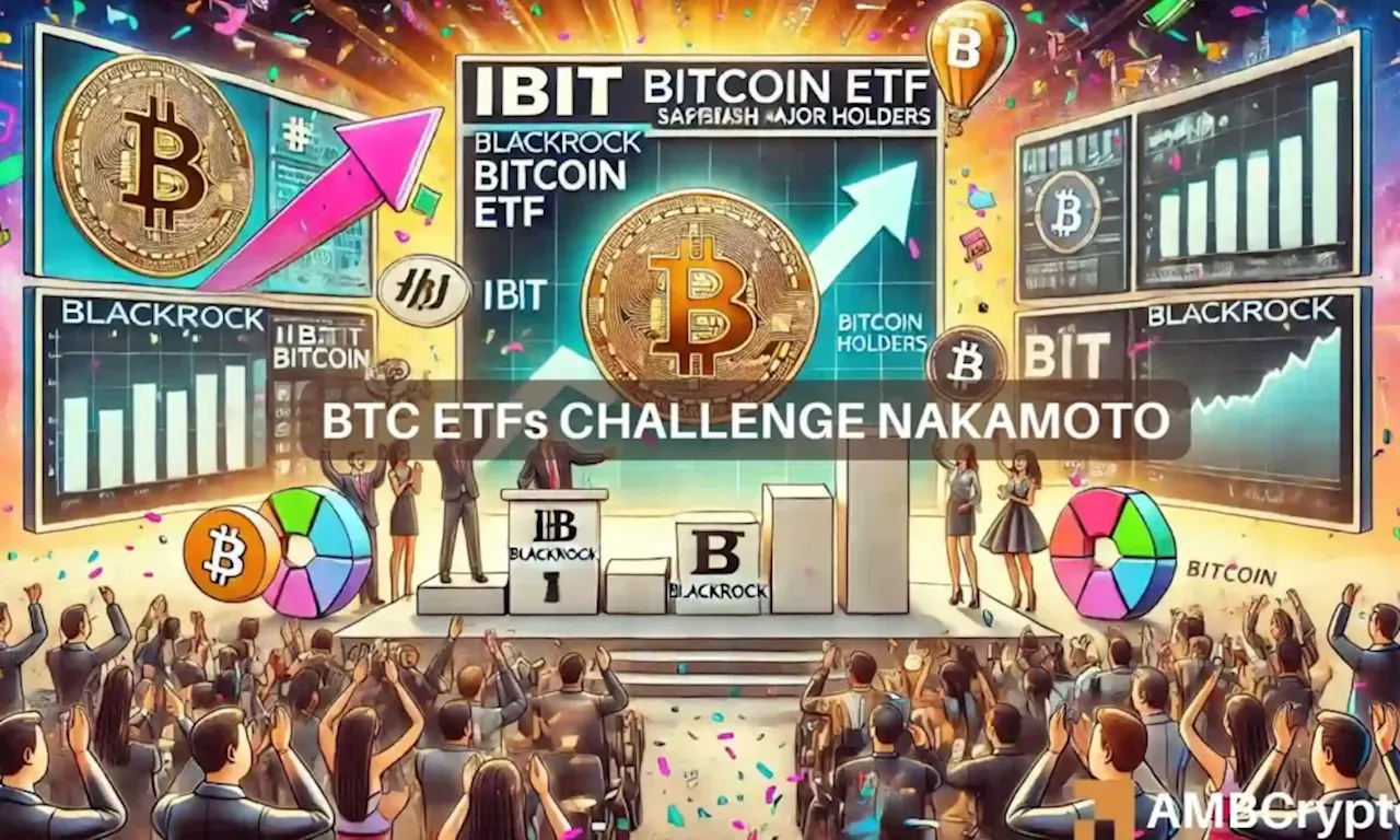 Will U.S. Bitcoin ETFs pass Satoshi Nakamoto’s BTC holdings in 2025?