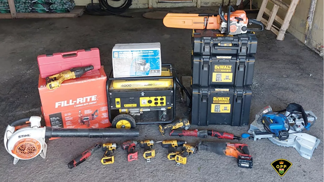 Quebec man arrested in alleged theft of $150k of vehicles, tools in Lanark Highlands