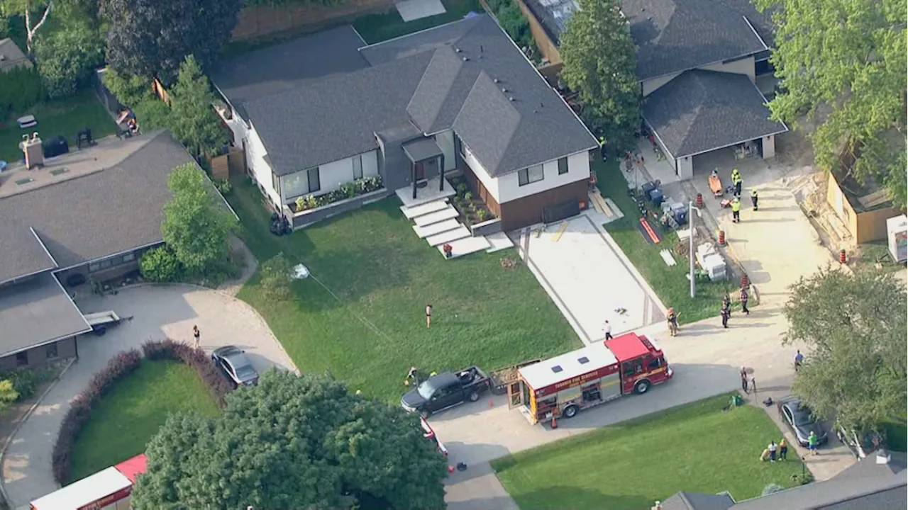 Man trapped in trench in Etobicoke dies: police