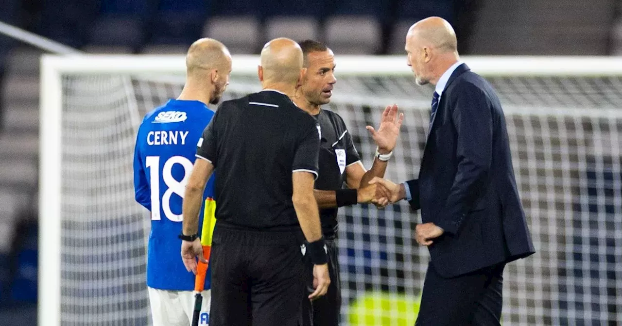 Philippe Clement rages at Rangers red card as ref of kills Ucl dream