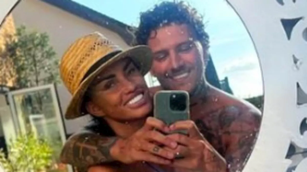 Katie Price poses for loved-up snaps with boyfriend JJ during Isle of Wight trip