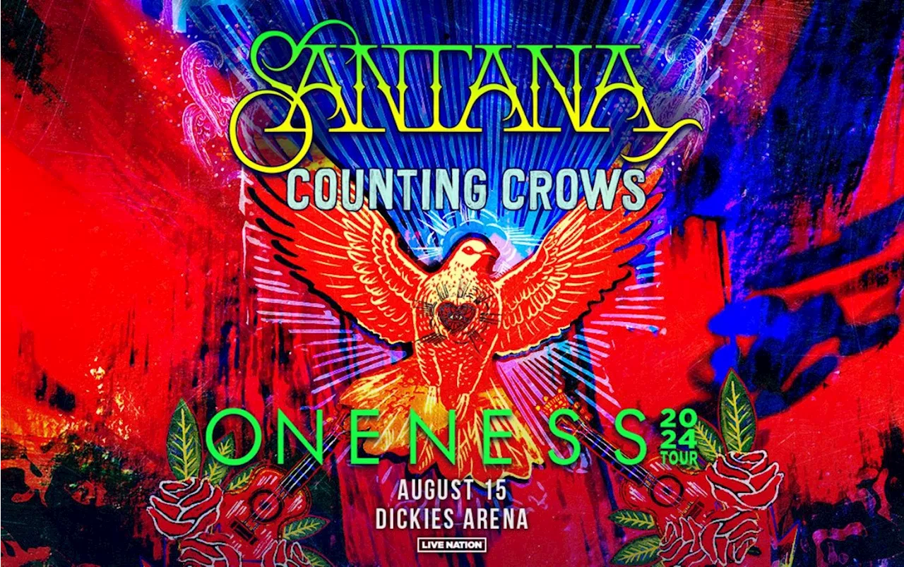 Win 2 Tickets to Santana & Counting Crows!